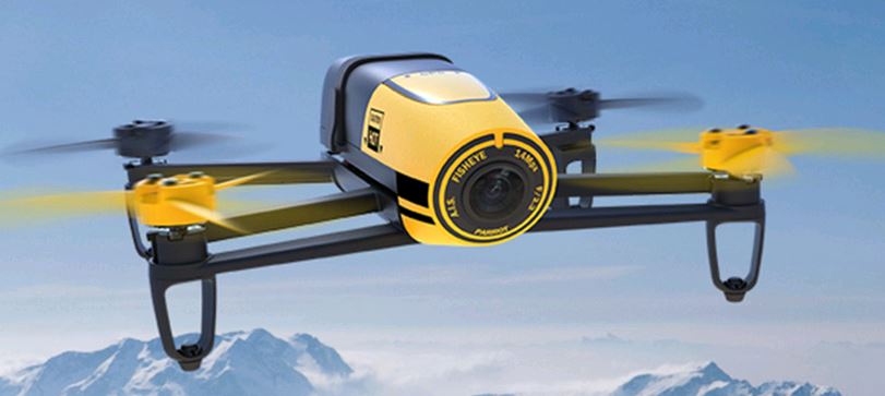 The Parrot Bebop is a fine example of a camera drone that consumers are snapping up.