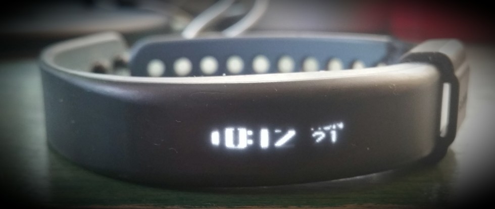 Garmin Vivosmart disappearing screen