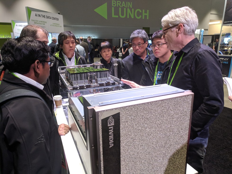 Getting up close with the powerful deep learning supercomputer